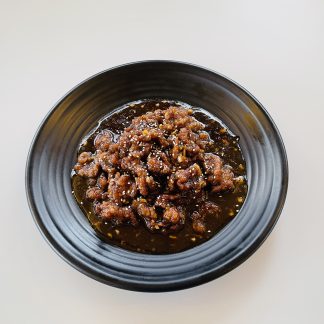 56. Govedina v česnovi omaki