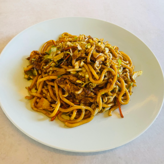 120.Pečeni japonski rezanci z zelenjavo